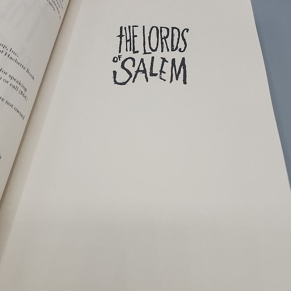 Rob Zombie The Lords of Salem Novel 2013 First Edition with B. K. Evenson HD - Picture 6 of 13